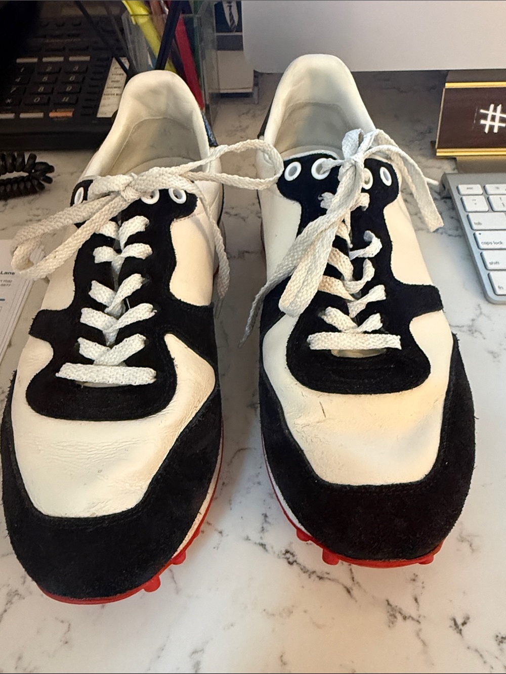 Golden Goose deluxe starland distressed trainers